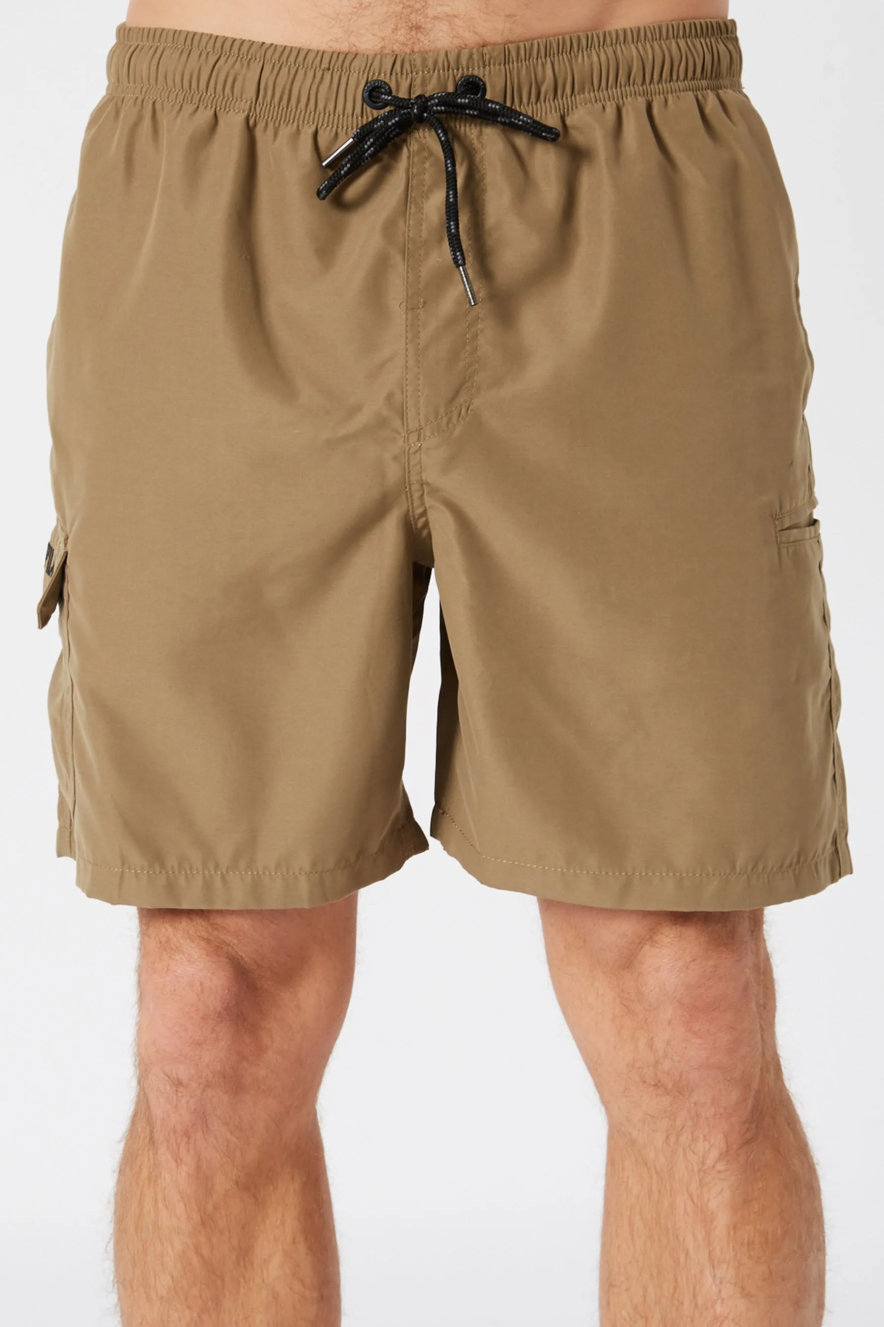 Jetpilot Elasticated Mens Short - Khaki