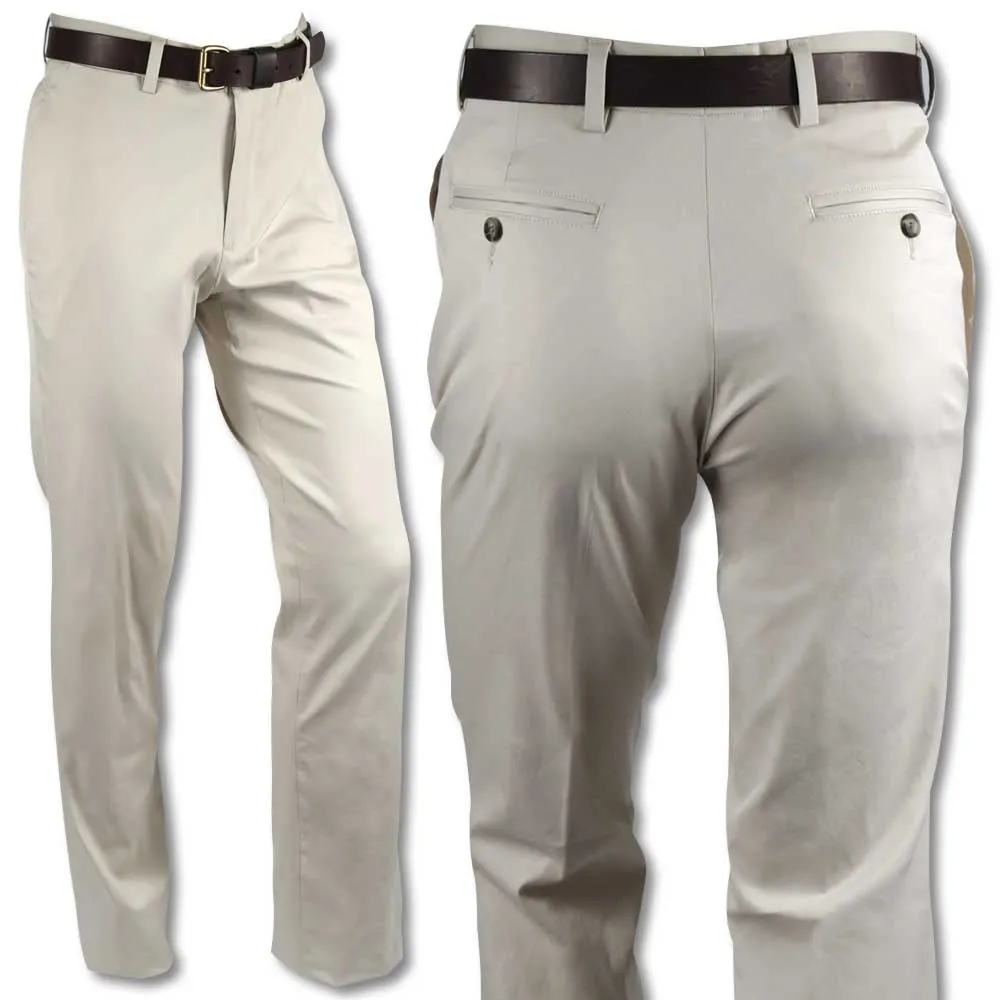 Kevin's Stretch Poplin Stone Tailored Pants