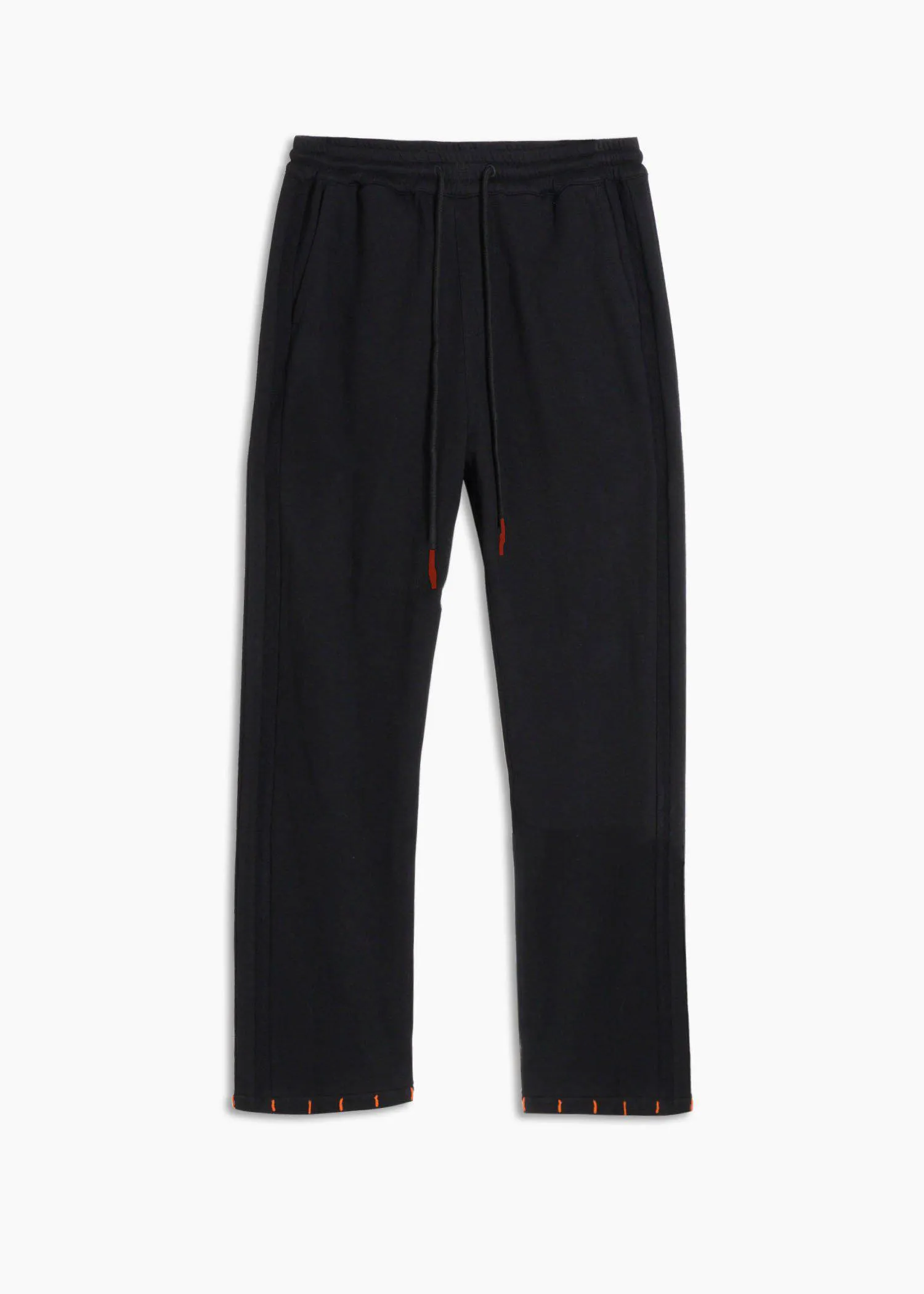 Konus Men's Wide Leg Sweatpants in Black
