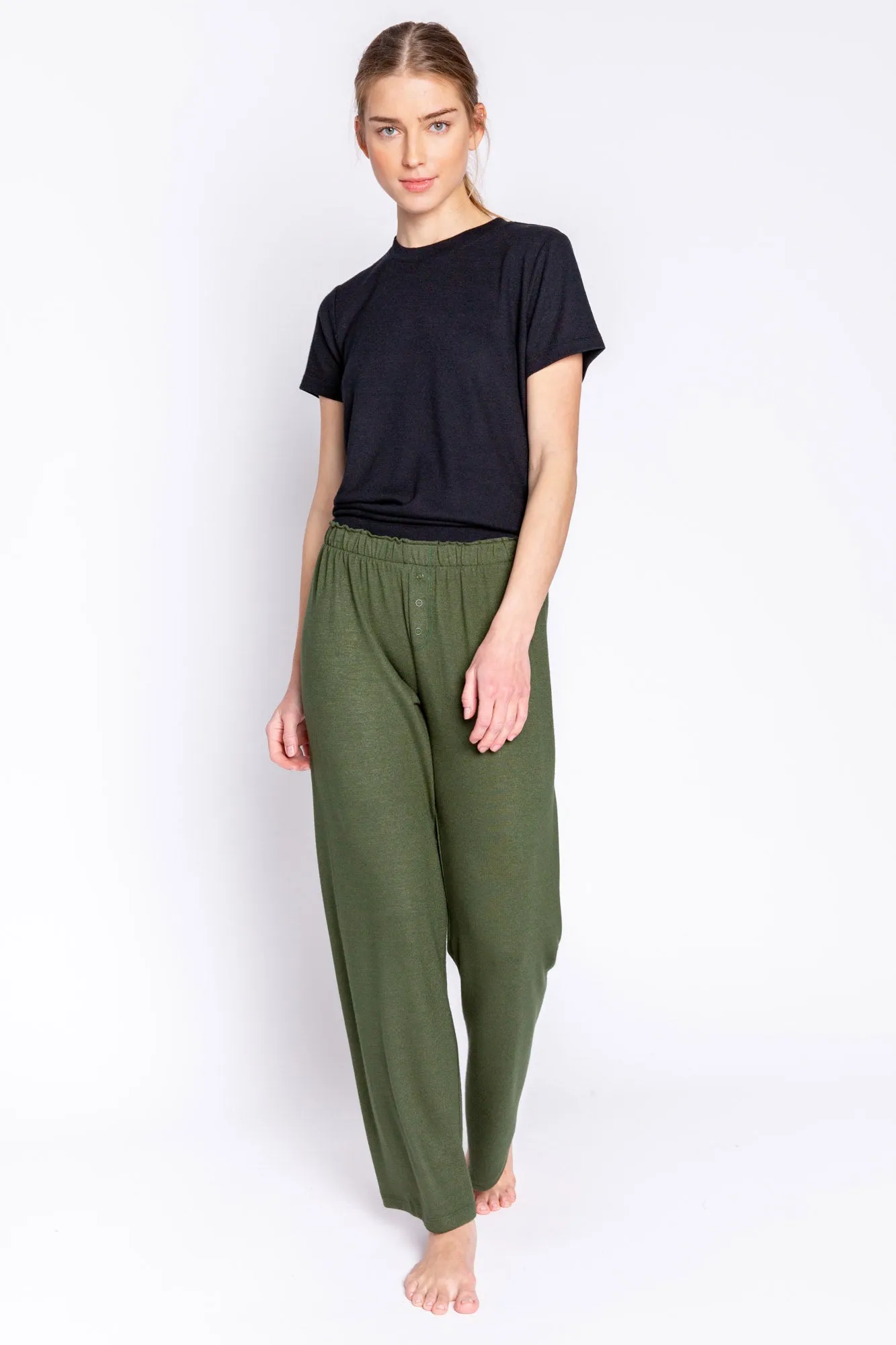 PJ Salvage Reloved Lounge Solid Pant