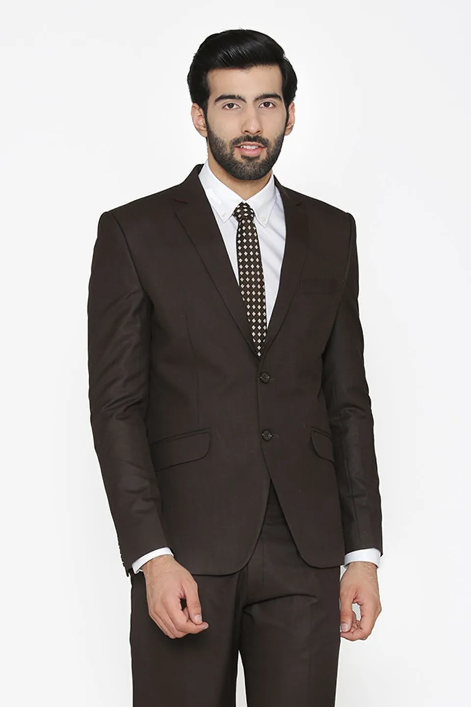 Polyester Cotton Black Blazer
