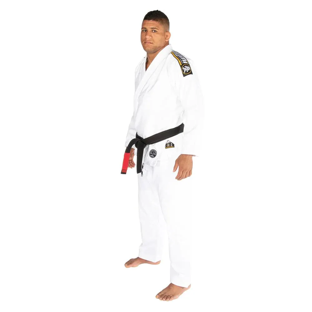 TATAMI NOVA ABSOLUTE WHITE GI - FREE WHITE BELT