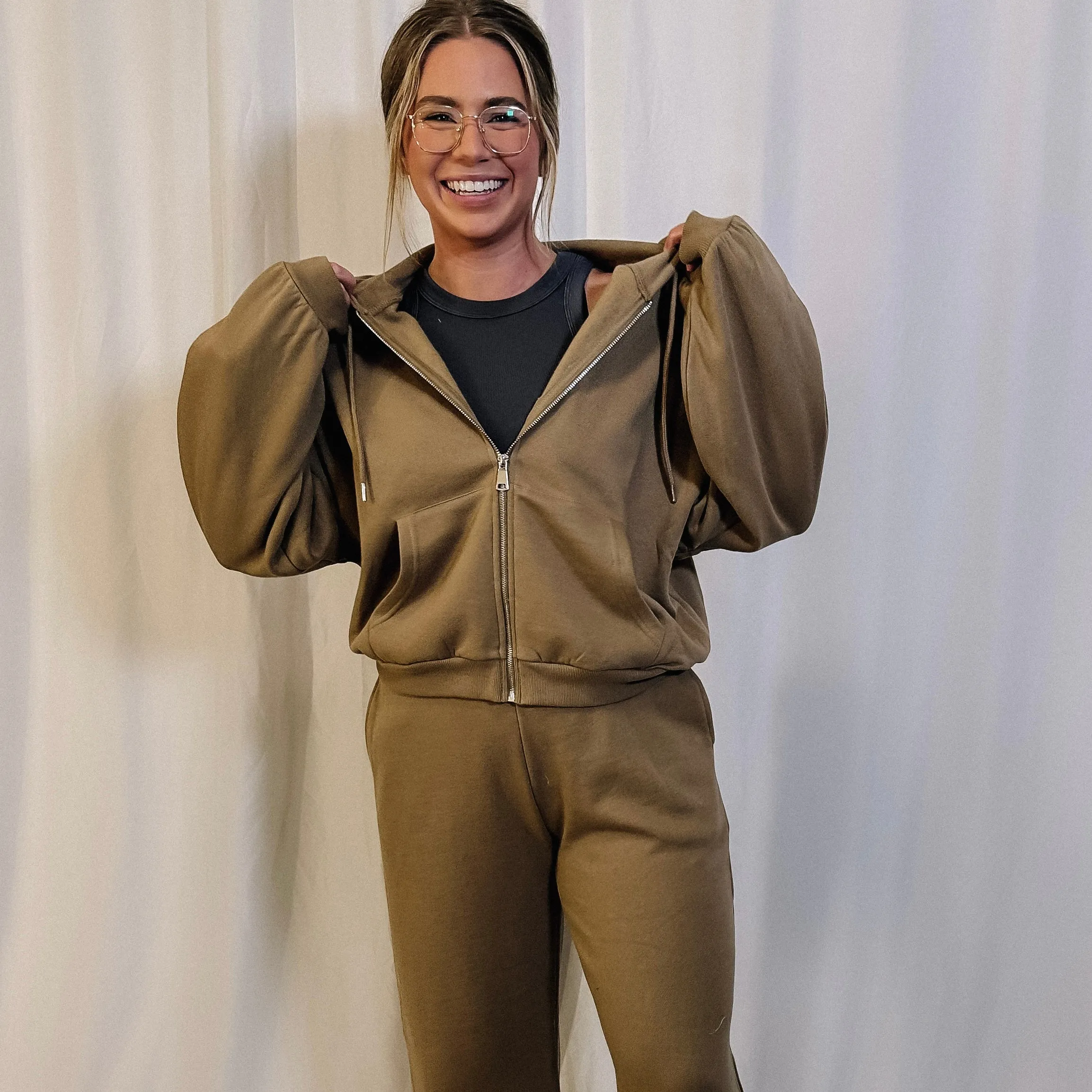 Teddy Lounge Zip Up