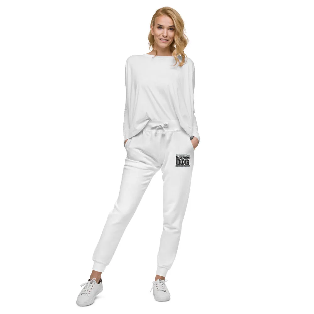 Unisex fleece sweatpants