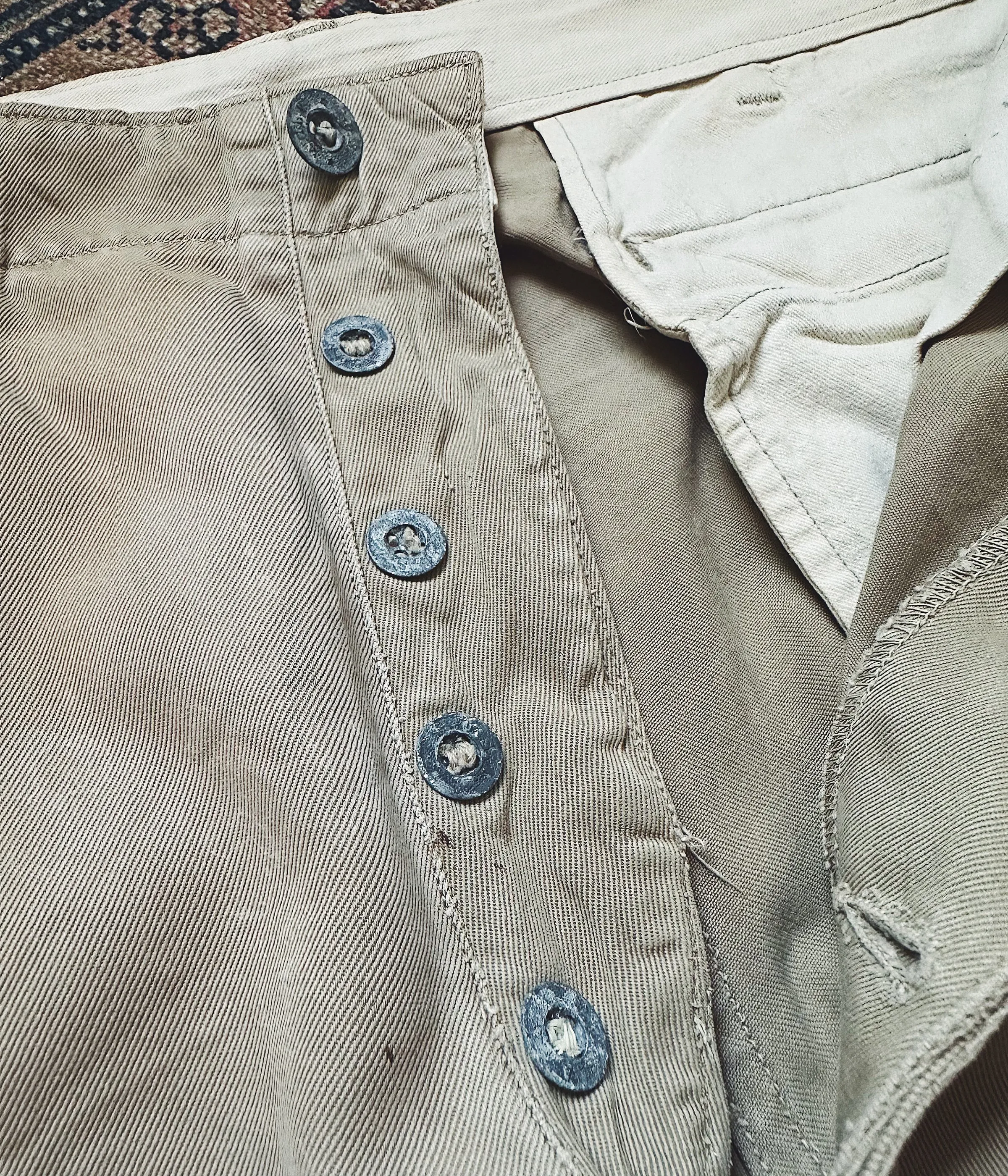Vintage Military Khaki Pants