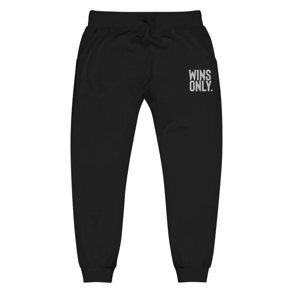 WinsOnly. BOLD fleece sweatpants
